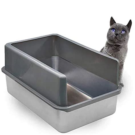 automatic litter box stainless steel|best stainless steel litter box.